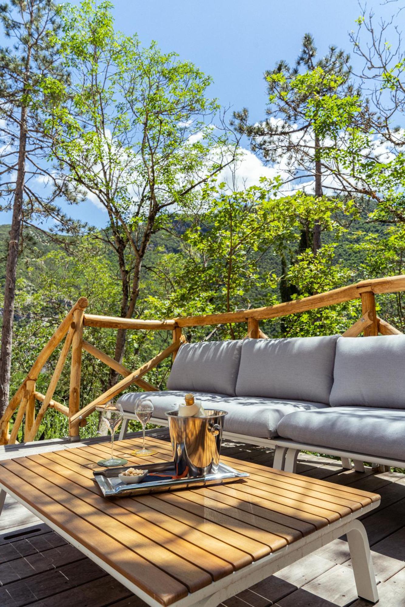 La Forestale Luxury Ecolodge Piano Terra- Appt Acqualagna Exterior photo