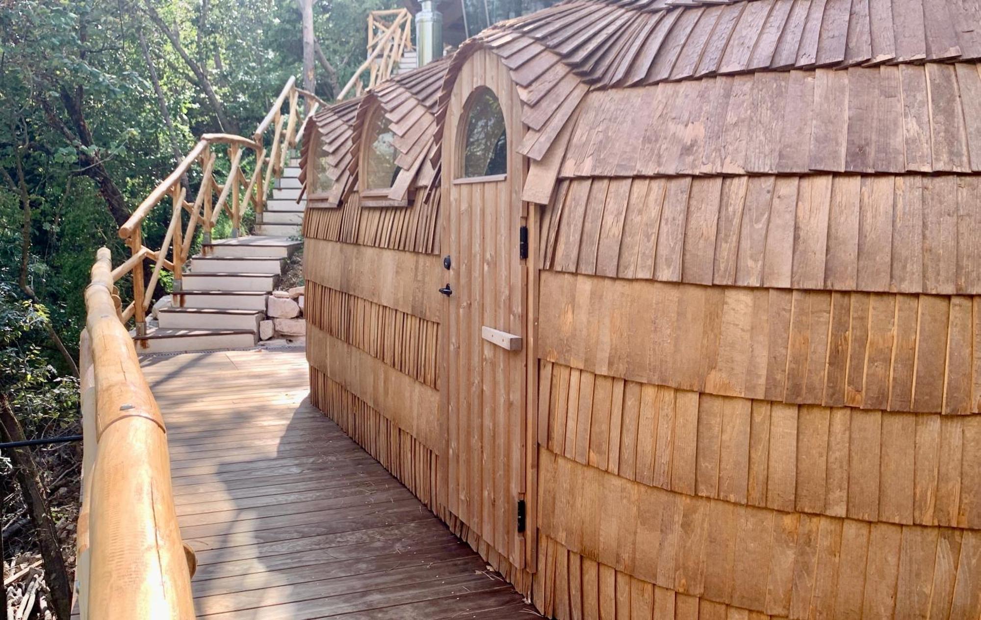 La Forestale Luxury Ecolodge Piano Terra- Appt Acqualagna Exterior photo