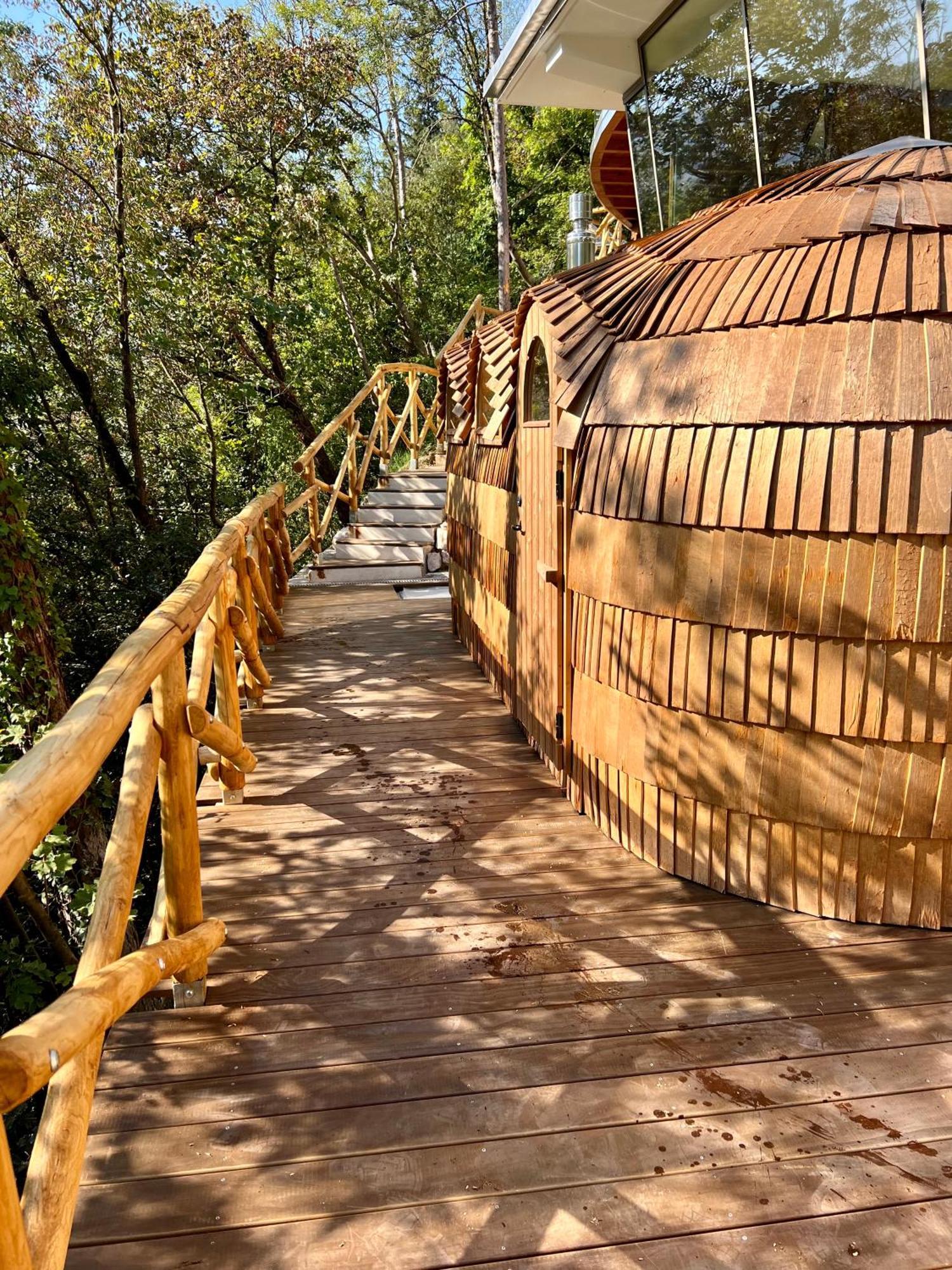 La Forestale Luxury Ecolodge Piano Terra- Appt Acqualagna Exterior photo